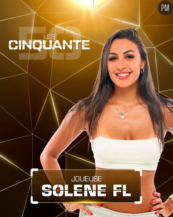 Solène FL dans "Les Cinquante" sur W9.