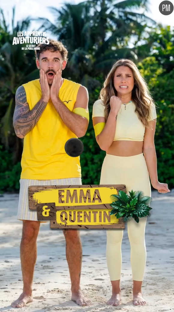 Quentin et Emma dans "Les Apprentus aventuriers 9"