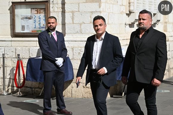 Laurent Amar - Obsèques de Loana Petrucciani dans la cathédrale Sainte-Réparate à Nice le 10 avril 2026. L'ancienne star de téléréalité a été retrouvée morte dans son appartement niçois par les autorités, le 25 mars dernier. © Bruno Bebert/Bestimage