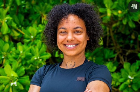 Gaëlle, membre de l'équipe verte (est) de "Koh-Lanta : La revanche des 4 terres" sur TF1.