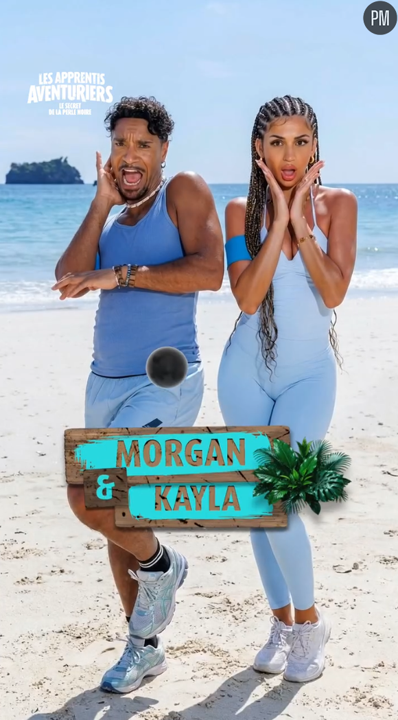 Morgan et Kayla dans "Les Apprentus aventuriers 9"
