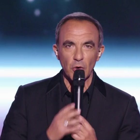Nikos Aliagas aux commandes du "The Voice" sur TF1.