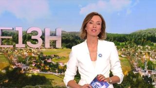 "Bienvenue dans votre journal" : Les grands débuts d'Isabelle Ithurburu comme joker du "13 Heures" de TF1