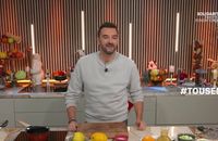 Le dernier épisode de "Tous en cuisine, menus de fêtes" présenté par Cyril Lignac et Jérôme Anthony sur M6, le 5 janvier 2024.