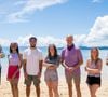 L'équipe violette de "Koh-Lanta : La revanche des 4 terres" sur TF1.