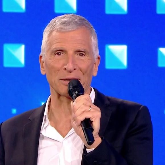 Nagui à l'animation de "N'oubliez pas les paroles !" hier soir sur France 2.