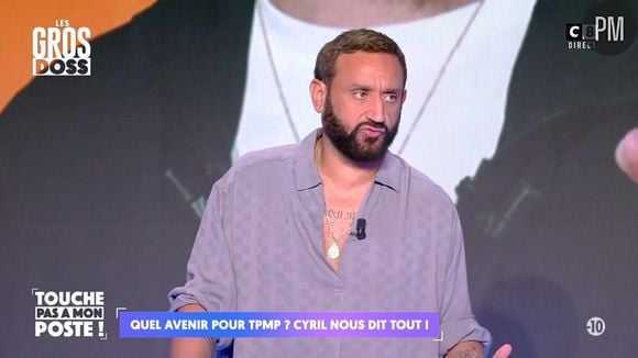 Cyril Hanouna dans "TPMP" le lundi 21 octobre 2024