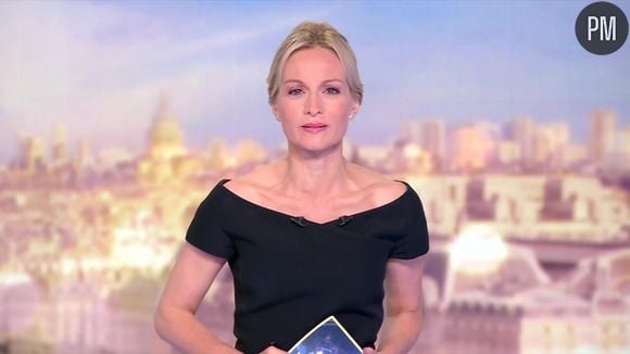 Audrey Crespo-Mara était de retour aux commandes du "20 Heures" de TF1 hier soir.