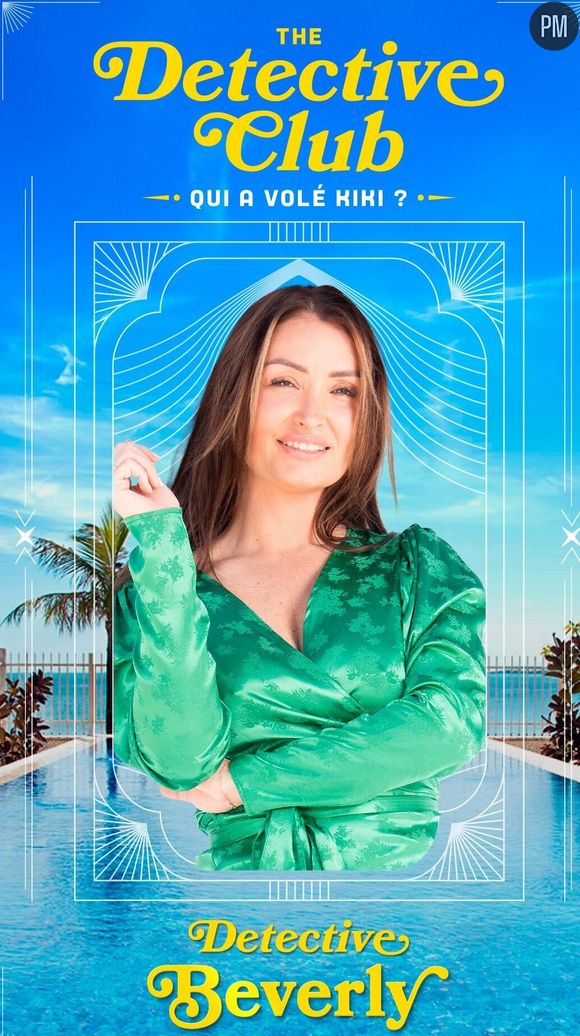 Beverly, candidate de "The Detective Club"